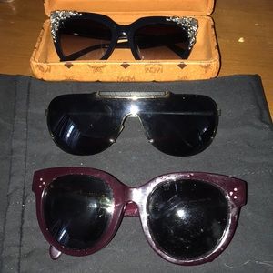 Mcm , Versace , Celine glasses